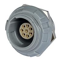 Adam Tech MMI-P1S-FN-B Accessories Plastic Female Connector front Nut Size 1