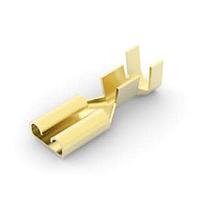 AMP Connectors - TE Connectivity 63654-1 Receptacle 187 FASTON REC 20-16