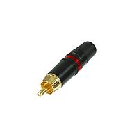 REAN NYS373-2-U RCA Phono Connectors PLUGS RCA GLD CONTCT RED; BULK REAN