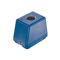 HARTING 19360480448 Headers & Wire Housings 48B Hood Top Entry, Single Lever, High Construction, M40  (IECEx Intrinsically Safe - IEC EN 60079)