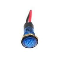 Mallory Sonalert FL1P-8NW-1-B24V Indicators LED BLU 8MM NUT 24VAC/DC
