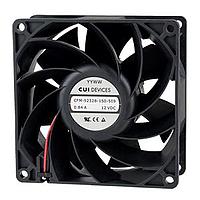 Same Sky (formerly CUI Devices) CFM-9225B-220-269 Axial dc axial fan, 92 mm square, 25 mm, 24 Vd
