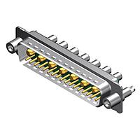 Molex / FCT 1731070812 Mixed Contact D-Sub Connectors FCT ML DSUB STR PC PLG 24W7 W/SNAPIN