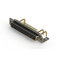 EDAC 630-25W3250-1NC Mixed Contact D-Sub Connectors Right-angle Power Combo D-Sub Connector