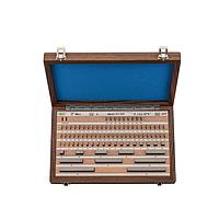 Mahr 2176362 Rectangular Gage Block Set made of Steel (49 pieces)