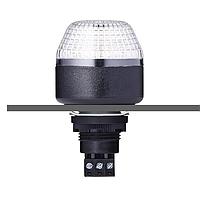 Auer Signal 801626405 Steady Beacon IDM M22 panel mount LED multi colour beacon 24 V AC/DC clear, black