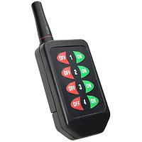 Linx Technologies - TE Connectivity CMD-HHLR-433-MD RF Transmitters 8Btn LngRange Hndhld TX 433MHz Snap Btns