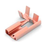 AMP Connectors - TE Connectivity 180464-4 Flag Tab 250 FASTON,FLAG,REC.,14-17AWG, PB