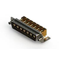 EDAC 629-24W7240-7TE Mixed Contact D-Sub Connectors Right-angle Power Combo D-Sub Connector