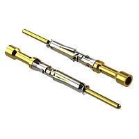 Amphenol SINE Systems MP28W23F Contacts Pin Contact, Machined, Size 20, Gold Flash, Wire Range .05 - .08mm , 30-28 AWG