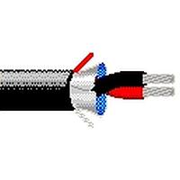 Belden 9343 010500 Power Limited Tray 14AWG 1PR SHIELD 500ft SPOOL BLACK