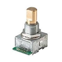 Same Sky (formerly CUI Devices) C14D32P-A2P Incremental INCR ENC, S, POP, 32 PPR 32 DET, 5 Vdc, A/B, 2-bit, SW, 6 mm shaft with plastic actuator, holes