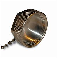 Amphenol RF 272191 Connectors 7/16 Male Cap with Chain