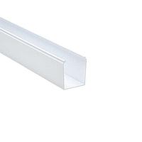 HellermannTyton 181-00225 Solid Wall Wiring Duct Solid Wall Wiring Duct, 2.5" x 3", Non-Adhesive, PVC, White, 30ft/Box