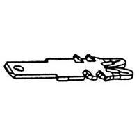 AMP Connectors - TE Connectivity 1601106-2 Siameze 131-177-014= TAB 118X025 STDSMZ