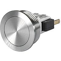 Schurter 3-145-651 Pushbutton Switches MSMII-30 Switch, Momentary Switch, NO/NC SPDT, 5A Switching Current, Point Illumination Blue