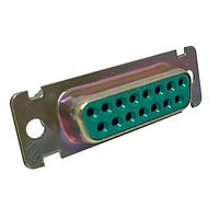 Cinch DAMAM15S Receptacle DSUB 15F CRIMP G50 ZINC