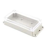 Hammond Manufacturing RP1165BFC Flanged Enclosure ABS WATERTIGHT CLEAR LID