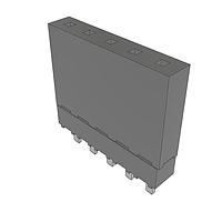 Samtec ESW-105-12-T-S Stackthrough .100" Elevated Socket Strip