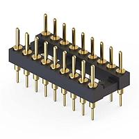 Mill-Max 134-10-318-00-020000 Headers & Wire Housings 18P DIP HDR OPEN FRAME .190L