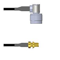 Amphenol Custom Cable Q-2C02W0003144i RF Cable Assemblies N-RP/SMA-SJB G174 144I