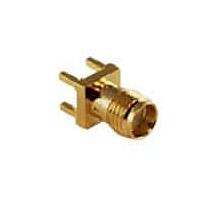 Linx Technologies - TE Connectivity CONSMA001-G PCB Connectors SMA Female PCB Mount-Gold