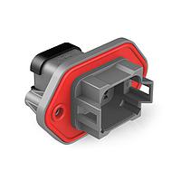 Amphenol SINE Systems AT04-08PA-PM14 Connectors 8 Pin Rcpt Pnl Mnt A SelfThread Gy Sl Ca
