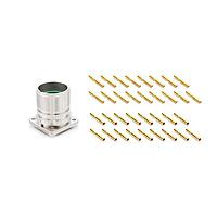 Amphenol SINE Systems MA2LAE1700S-KIT Straight 17pos Straight F Receptacle Kit