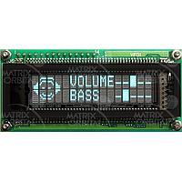 Matrix Orbital VK162-12-V Character Display Modules Vacuum Florescent Blue/Green Text