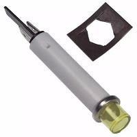 VCC 2191QL7-24V Indicators YELLOW DIFFUSED 5/16" MOUNTING HOLE