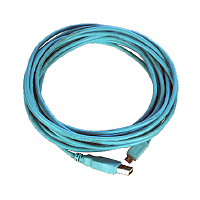 Raysafe 3410033 USB Cable, 5 m, Blue