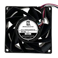 Orion Fans OD8038-24HBXE10A DC Fans DC Axial Fan, 80x80x38mm, 24VDC, Tachometer, PWM