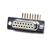 Amphenol CONEC 164A10179X Receptacle D-SUB CONNECTOR SOLDER PIN .370