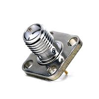 Hirose Electric HRM(V)-301S Connectors SMA F 0Hz to 18GHz 50Ohm Solder ST Pnl