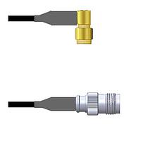 Amphenol Custom Cable Q-3704L000D096i RF Cable Assemblies SMA-RP/TNC-SJ LMR19 96I