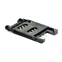 Amphenol MCP C707 10M006 522 2A Card Connectors sim block/2.8H/Switch