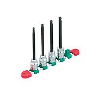 KTC TBT4L04BPH sq. Long ball point hexagon bit socket set (1/2", 4pcs)