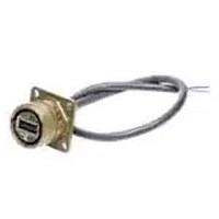 Amphenol Socapex USBFTV2SA2G30OPEN USB 2.0 USB FIELD TV RCPT