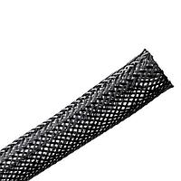 HellermannTyton 170-03042 Expandable BSP120B PET BLK 1/2 BRAID SLV