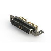 EDAC 630-21W1240-1NC Mixed Contact D-Sub Connectors Right-angle Power Combo D-Sub Connector