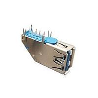 Stewart Connector SS-52000-002 USB Type A Connectors USB 3.0 - A Connector  1 Port  Side 90 degree Receptacle  Shielded
