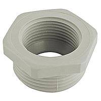Altech 7005320 Strain Relief Reducer,  PG42 to PG29 Polyamide,  Light Gray
