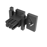 Amphenol FCI 10159684-06GLF Headers & Wire Housings MinitekPwr 3.0Dual Row RECP 6POSBlack