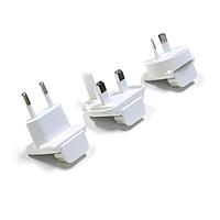 HDP Power HDP-ALL-0004 Interchangeable Plugs White EU, AU, UK Adapter Kit