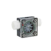 Senseca PO-010GVA020V Flow Indicator (0.1 - 1.5 l/min, Ø 2, DN 10 – G 3 /8)