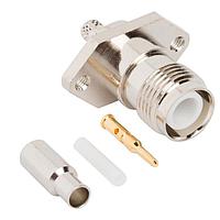 Amphenol RF 122458RP Connectors TNC 2 HOLE THRD JK 174 REV POLARITY