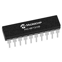 Microchip Technology PIC16F13145-I/P MCUs 14KB Flash, 1024B RAM, 10b ADC, 8b DAC, CLB, CLC, 2x PWM, 2x CCP, HLT, WWDT,