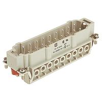 HARTING 09340162601 Inserts HAN HV E 24B 16P MAL SCREW TERMINATION