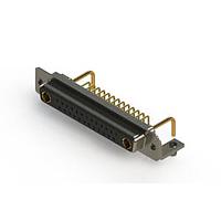 EDAC 630-27W2650-1T3 Mixed Contact D-Sub Connectors Right-angle Power Combo D-Sub Connector