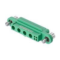 Harwin G125-22496F1-04-04-00 Wire Housings GeckoMT 4+4Pos F Cable ScrewLok